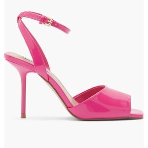 Steve Madden Fuchsia Open-Toe Heels